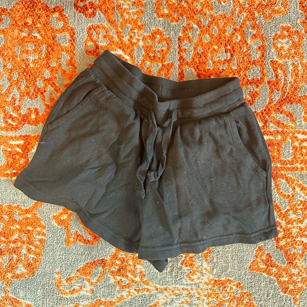 Colsie Black Womens Sweat Shorts Size XS